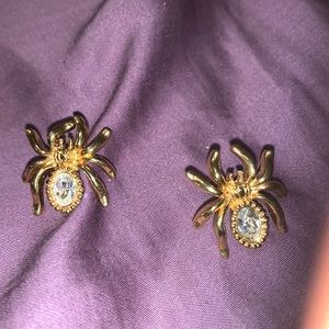 Spider earrings